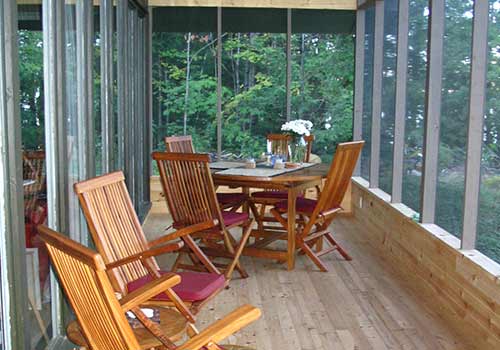 Screened-In Sunrooms